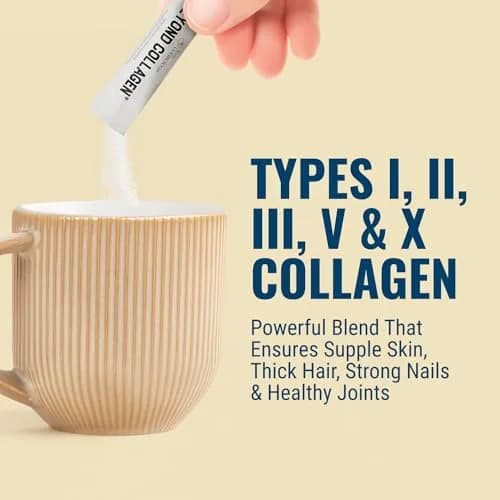 Live Conscious Beyond Collagen Peptides Powder Packets 30 Count | Multi-Type Collagen for Hair, Skin, Nails & Joints thumbnail 4