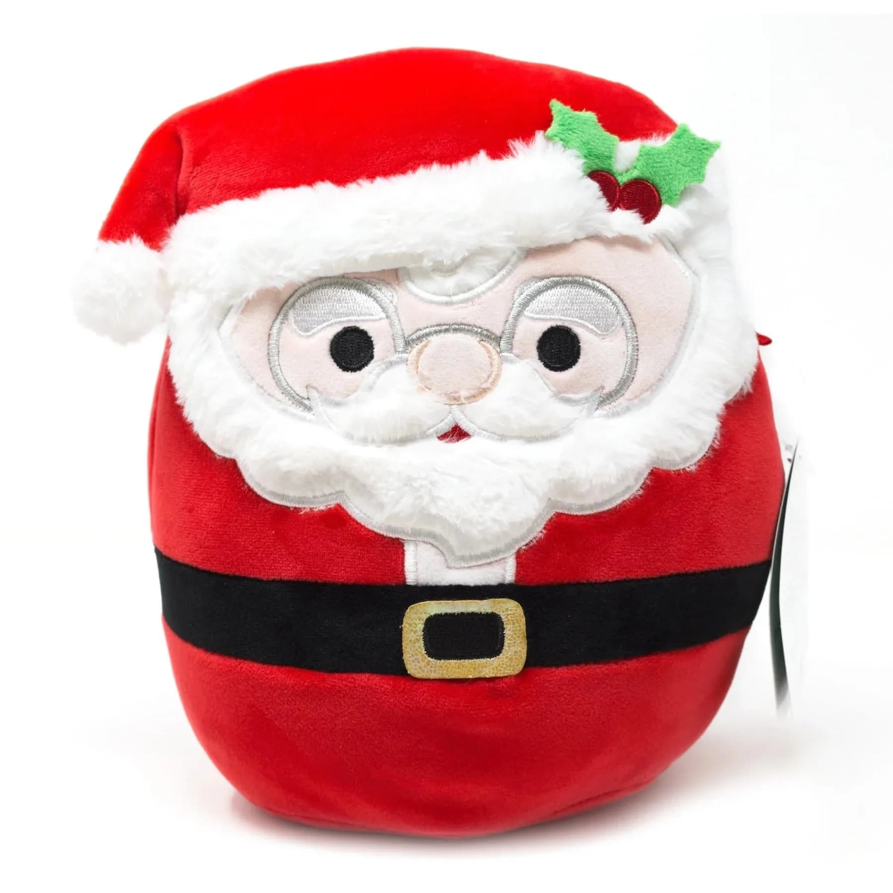 Squishmallows 2023 Xmas Nick Glasses Holly 8'' | Christmas Plush Toy for Kids & Collectors