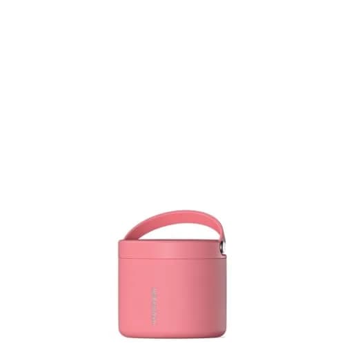 Hydrapeak 18oz (535ml) Stainless Steel Vacuum Insulated Food Jar | Hot Food & Cold Food, Wide Mouth Leak-Proof Soup Jar with Handle (Neon Crush) thumbnail 1