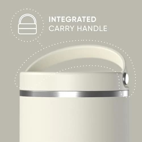 Hydrapeak 25oz Stainless Steel Vacuum Insulated Food Jar | 710ml (25 fl oz) Wide Mouth Leak-Proof Soup Container for Hot & Cold Food thumbnail 4