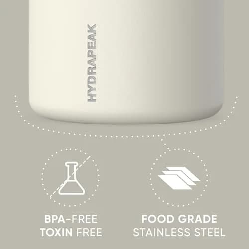 Hydrapeak 25oz Stainless Steel Vacuum Insulated Food Jar | 710ml (25 fl oz) Wide Mouth Leak-Proof Soup Container for Hot & Cold Food thumbnail 3