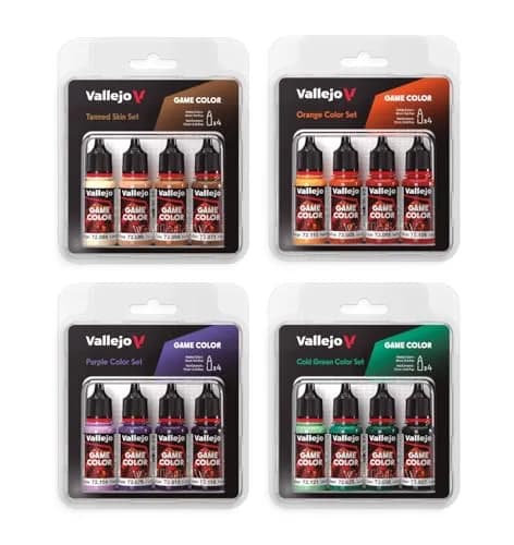 Vallejo Red Color Set Game Color 18ml (0.60 fl oz) Bottles | Acrylic Paint for Miniatures thumbnail 6