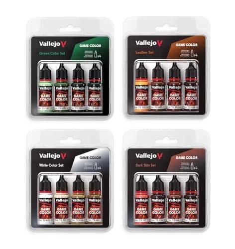 Vallejo Game Color Blue Color Set, 4 Bottles x 18ml (0.6 fl oz) | Opaque Acrylic Paints for Miniatures thumbnail 7