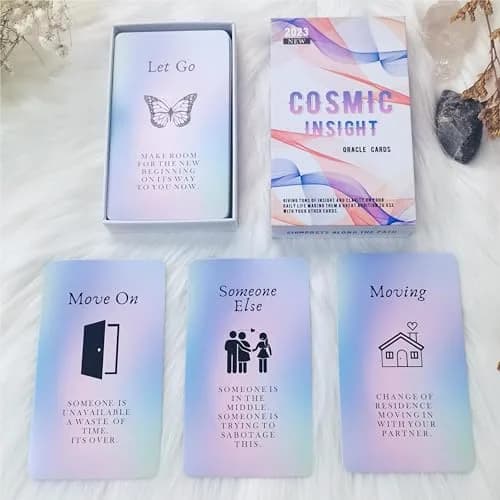 Han Yu Bowen Love Oracle Cards 40 Message Cards Set | Love & Relationships Guidance (70-120 chars) thumbnail 1