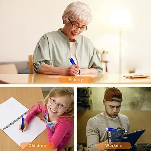 lyforx Big Fat Pens 2-Pack | Writing Instrument for Tremor, Arthritis, Parkinson, Handicap, Carpal Tunnel thumbnail 6