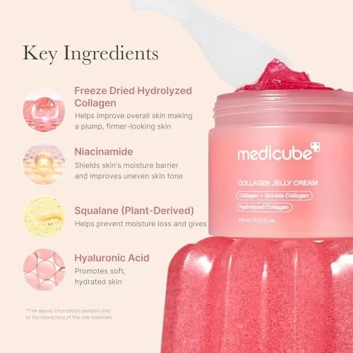 medicube Collagen Jelly Cream 110ml (3.71 Fl Oz) | Hydrates & Evens Skin Tone thumbnail 4