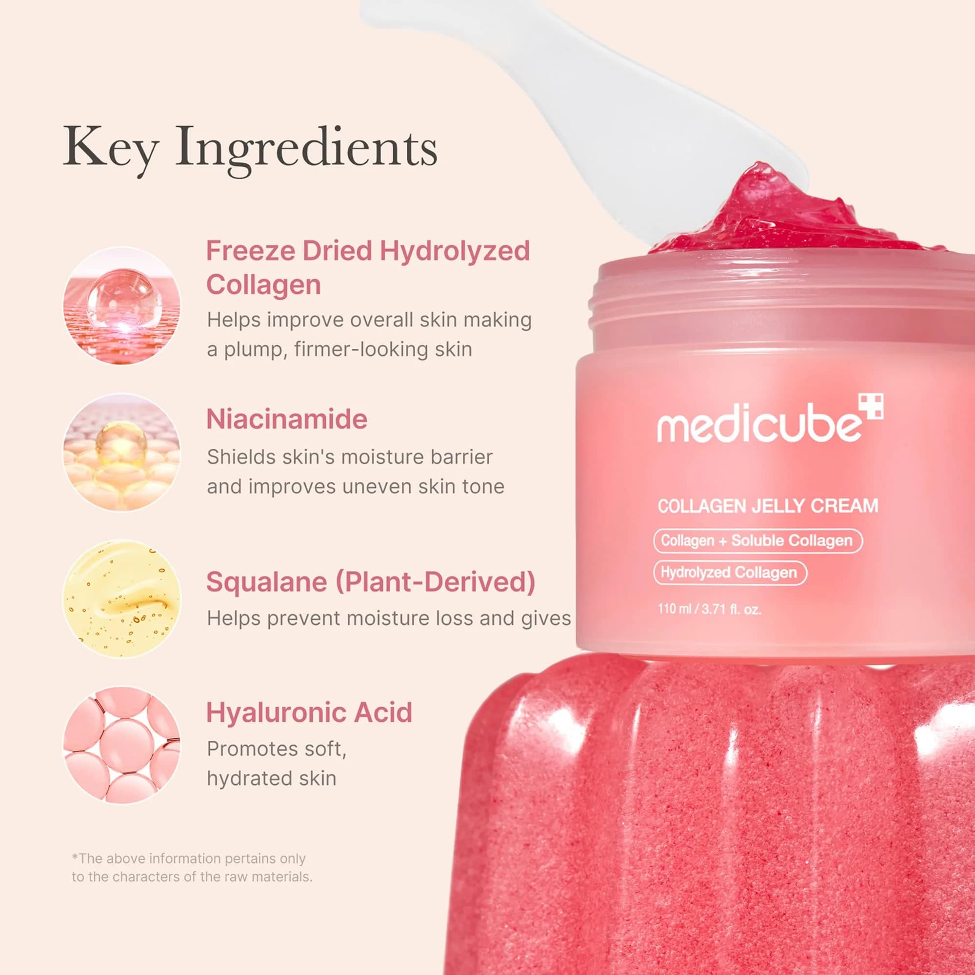 medicube Collagen Jelly Cream 110ml (3.71 Fl Oz) | Hydrates & Evens Skin Tone - view 4