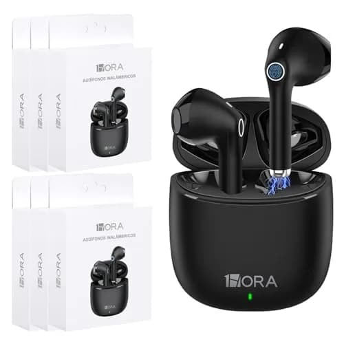 1 Hora Bluetooth 5.3 Wireless Earbuds with Charging Case | 22 Hours Playtime thumbnail 1
