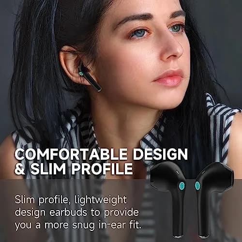 1 Hora Bluetooth 5.3 Wireless Earbuds with Charging Case | 22 Hours Playtime thumbnail 7