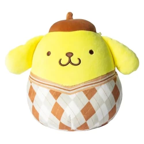 Squishmallows 6.5" Hello Kitty Plaid Pompompurin | Plush Toy for Kids & All Ages thumbnail 1
