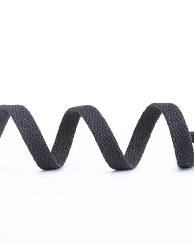 Teskyer Flat Shoe Laces 47 Inch Black | Durable Polyester, Universal Fit for Sneakers thumbnail 6