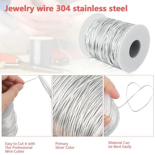 Yountiger 17 Gauge Stainless Steel Wire 50ft Spool | Marine Grade Half Hard thumbnail 5