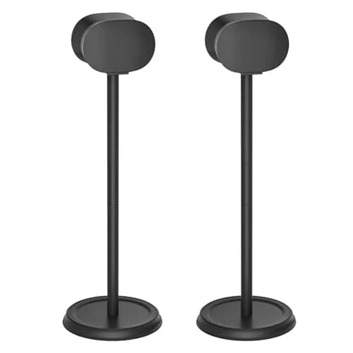 Chunxiao Heavy-Duty Speaker Stand Pair for Sonos Era 300, 39.4 inches | Secure Mounting with Cable Management thumbnail 1
