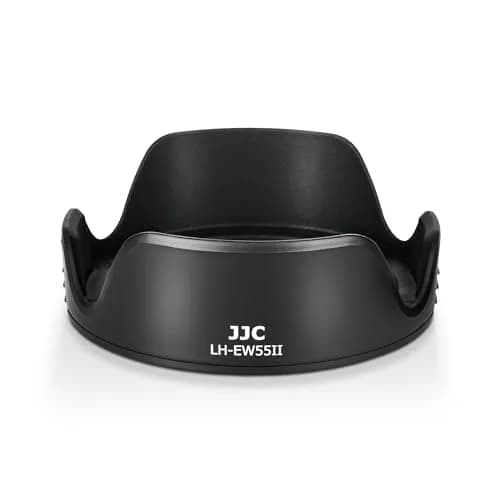 JJC Lens Hood for Canon RF 28mm F 2.8 STM | Reversible Lens Shade, Compatible with 55mm Filters & Cap thumbnail 1