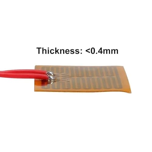Coliao 6pcs 5V 1W PI Heating Film 30mmx40mm | Flexible Adhesive Polyimide Heater Plate thumbnail 4