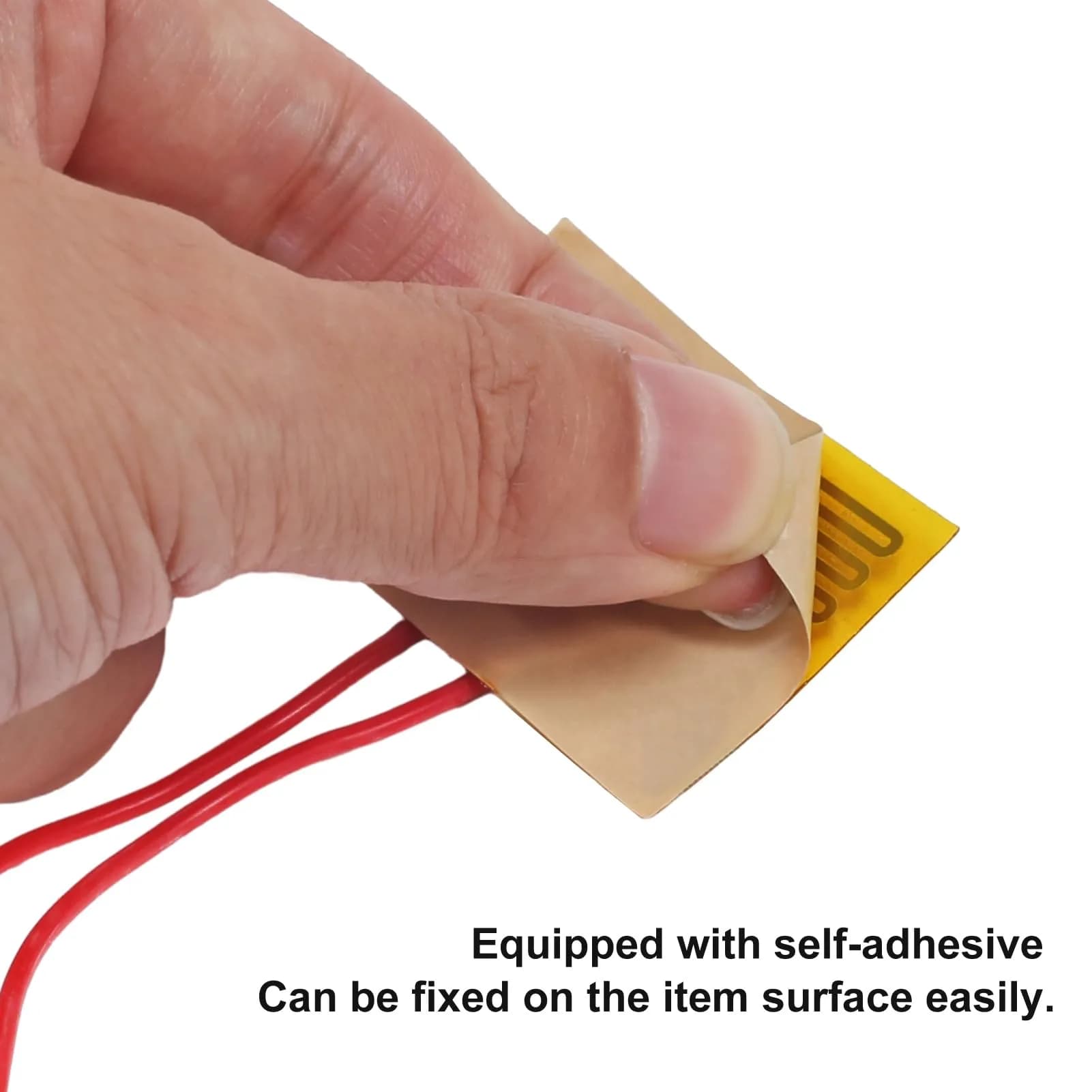 Coliao 6pcs 5V 1W PI Heating Film 30mmx40mm | Flexible Adhesive Polyimide Heater Plate - view 5
