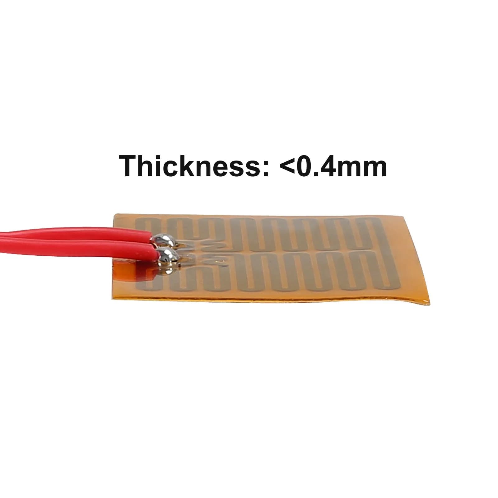 Coliao 6pcs 5V 1W PI Heating Film 30mmx40mm | Flexible Adhesive Polyimide Heater Plate - view 4