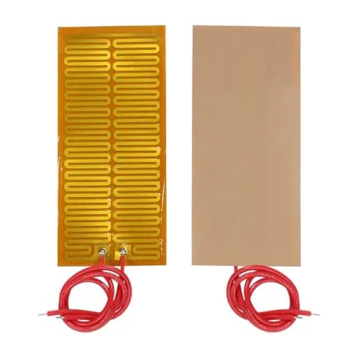 Coliao 24V 30W Polyimide Heater Film 45mmx100mm (6-Pack) | Flexible Adhesive Heating Elements thumbnail 6