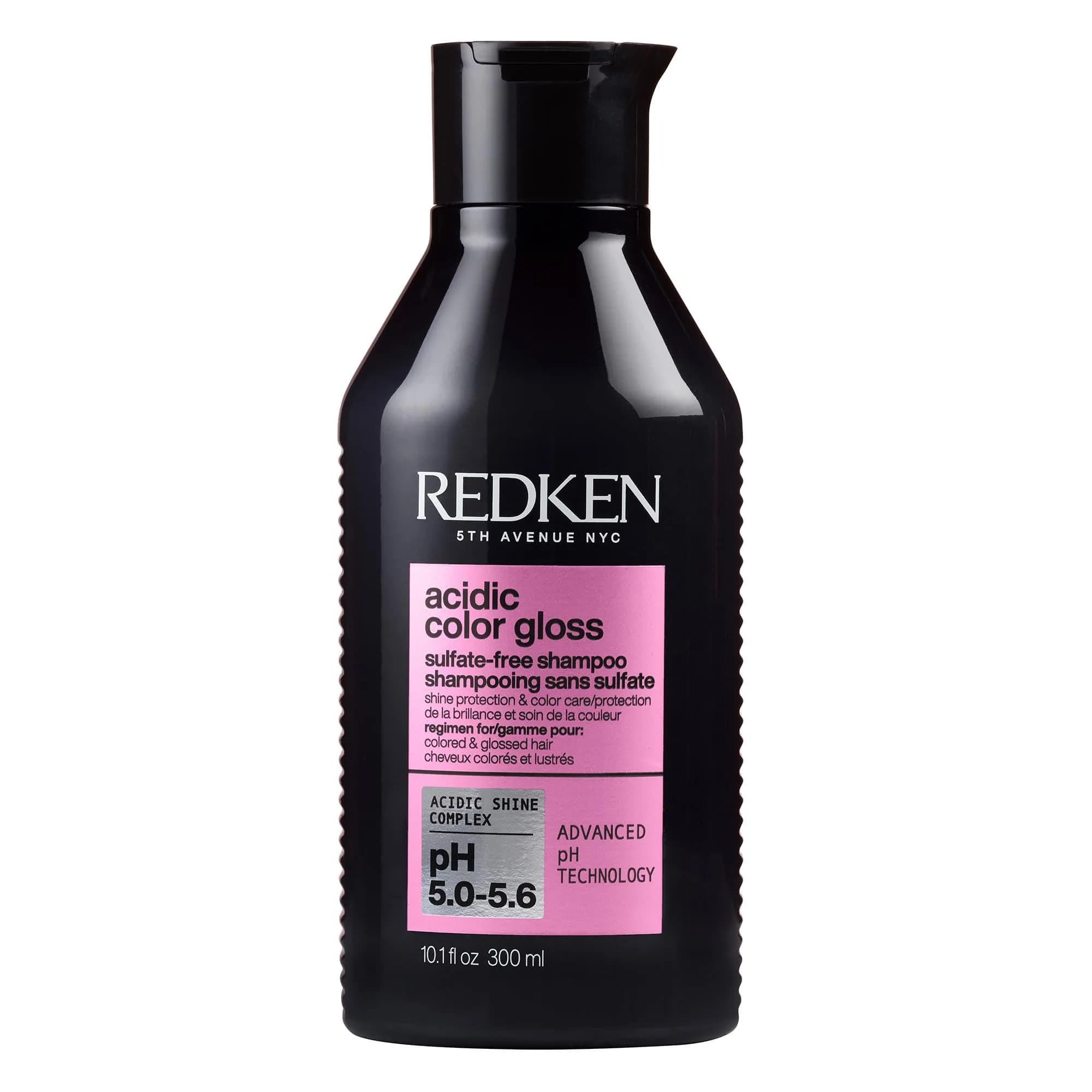 Redken Acidic Color Gloss Shampoo – 500ml (16.9 Fl Oz) Refill | Prolongs Salon Color & Adds Intense Shine — 300ml