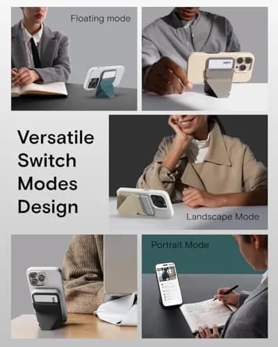 MOFT Magnetic Wallet Stand Compatible with iPhone 18/17/16/15/14/13 Series | Slim 3-in-1 MagSafe Stand & Wallet thumbnail 5