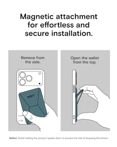 MOFT Magnetic Wallet Stand Compatible with iPhone 18/17/16/15/14/13 Series | Slim 3-in-1 MagSafe Stand & Wallet thumbnail 9