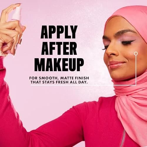 NYX PROFESSIONAL MAKEUP Marshmellow Matte Setting Spray 60ml (2.03 Fl Oz) | Vegan Formula for 16HR Makeup Wear thumbnail 5