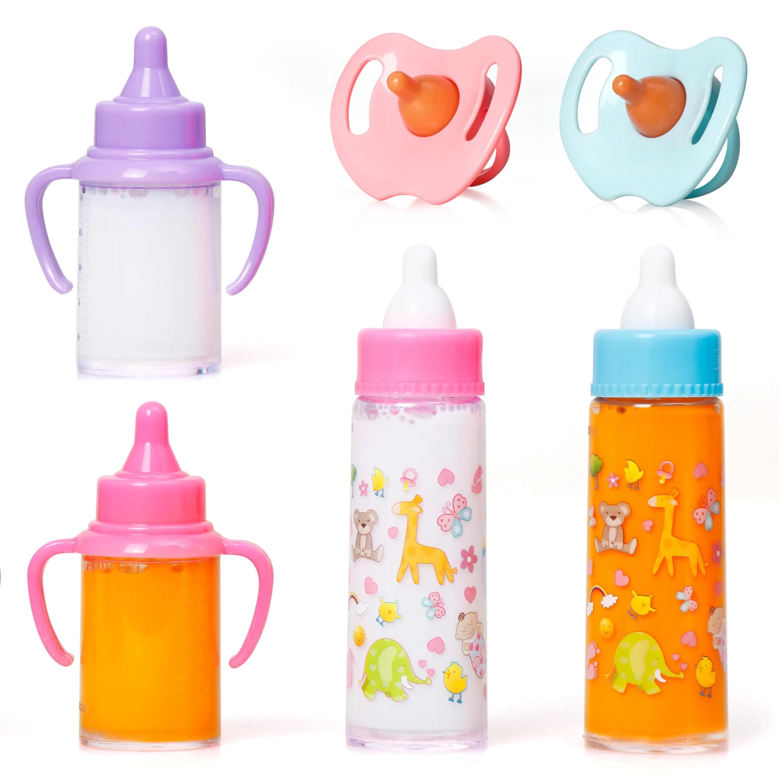 My Sweet Baby Blue 6-Piece Doll Feeding & Diaper Bag Set with Disappearing Milk Bottles - view 2