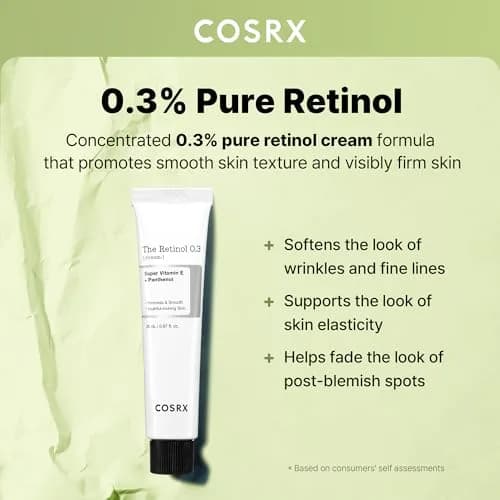 COSRX Retinol 0.3% Cream | Anti-Aging Night & Eye Care for All Skin Types thumbnail 2
