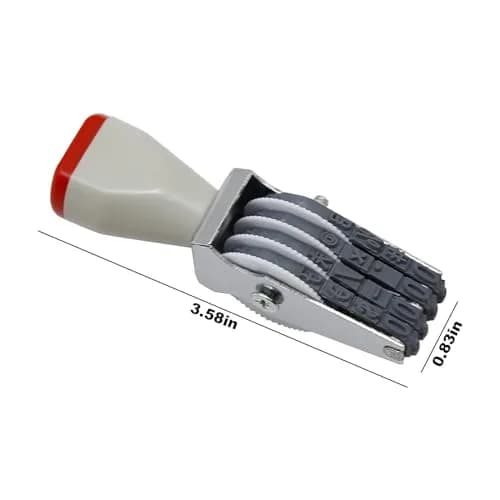 EATAKWARD 4 Digit Number Stamp, Adjustable Rotating Price Tag Stamp 2.11 cm (0.83 x 0.83 inches) | Business Price Tagging thumbnail 4