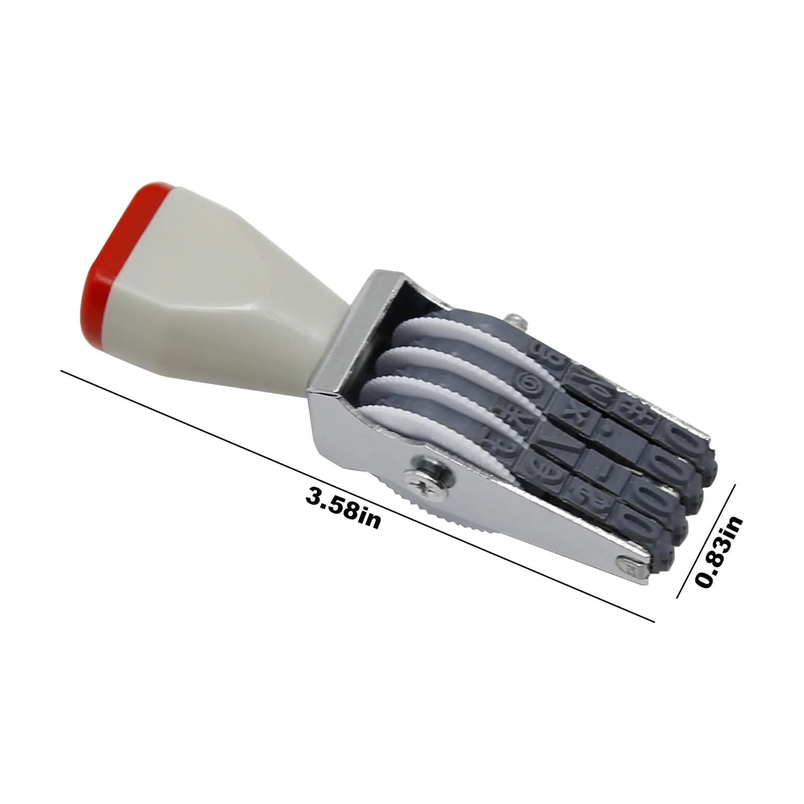 EATAKWARD 4 Digit Number Stamp, Adjustable Rotating Price Tag Stamp 2.11 cm (0.83 x 0.83 inches) | Business Price Tagging - view 4