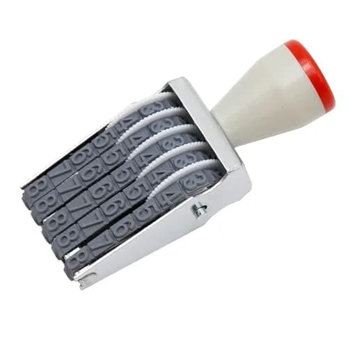 EATAKWARD 5 Digit Number Stamp 2.1 cm (0.83 in) | Adjustable Price Tag Roller Stamp thumbnail 8