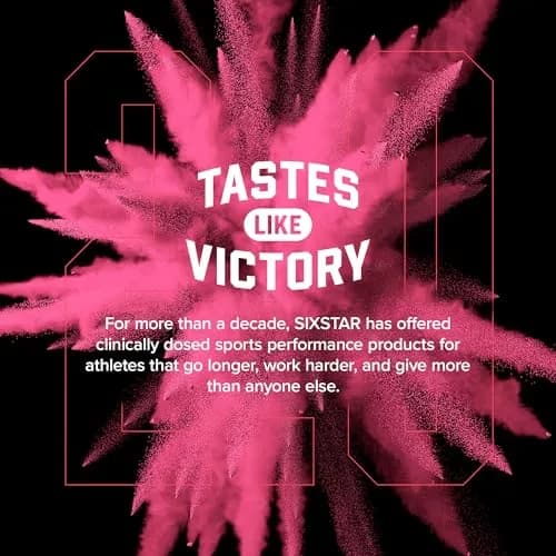 Six Star Pre-Workout Explosion for Men & Women Watermelon | Explosive Energy & Weight Management (70-120 chars) thumbnail 6