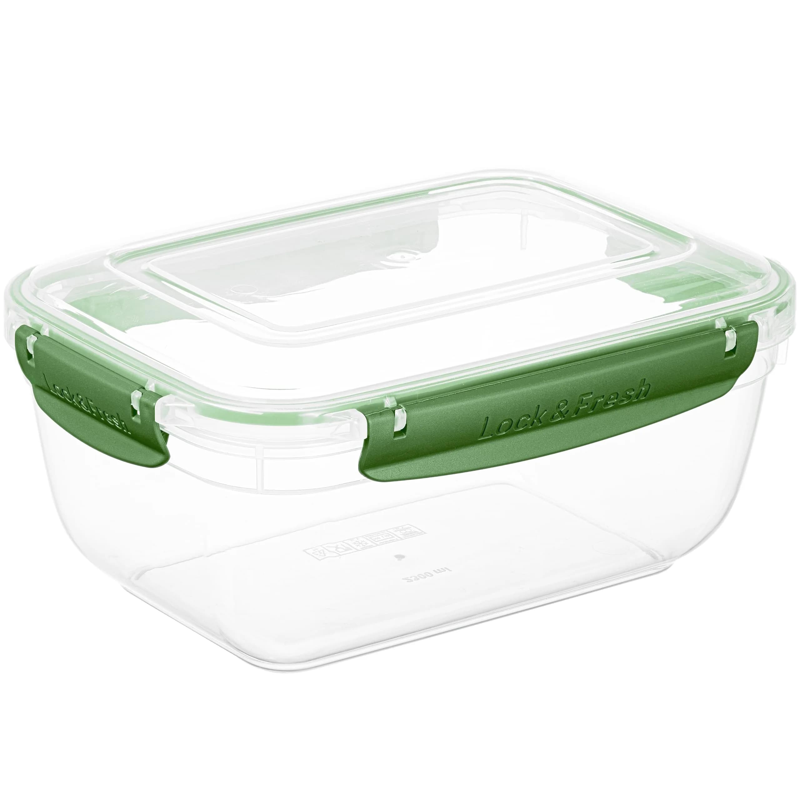 Superio Food Storage Container 80 Oz | Leakproof, Airtight & BPA Free — Green