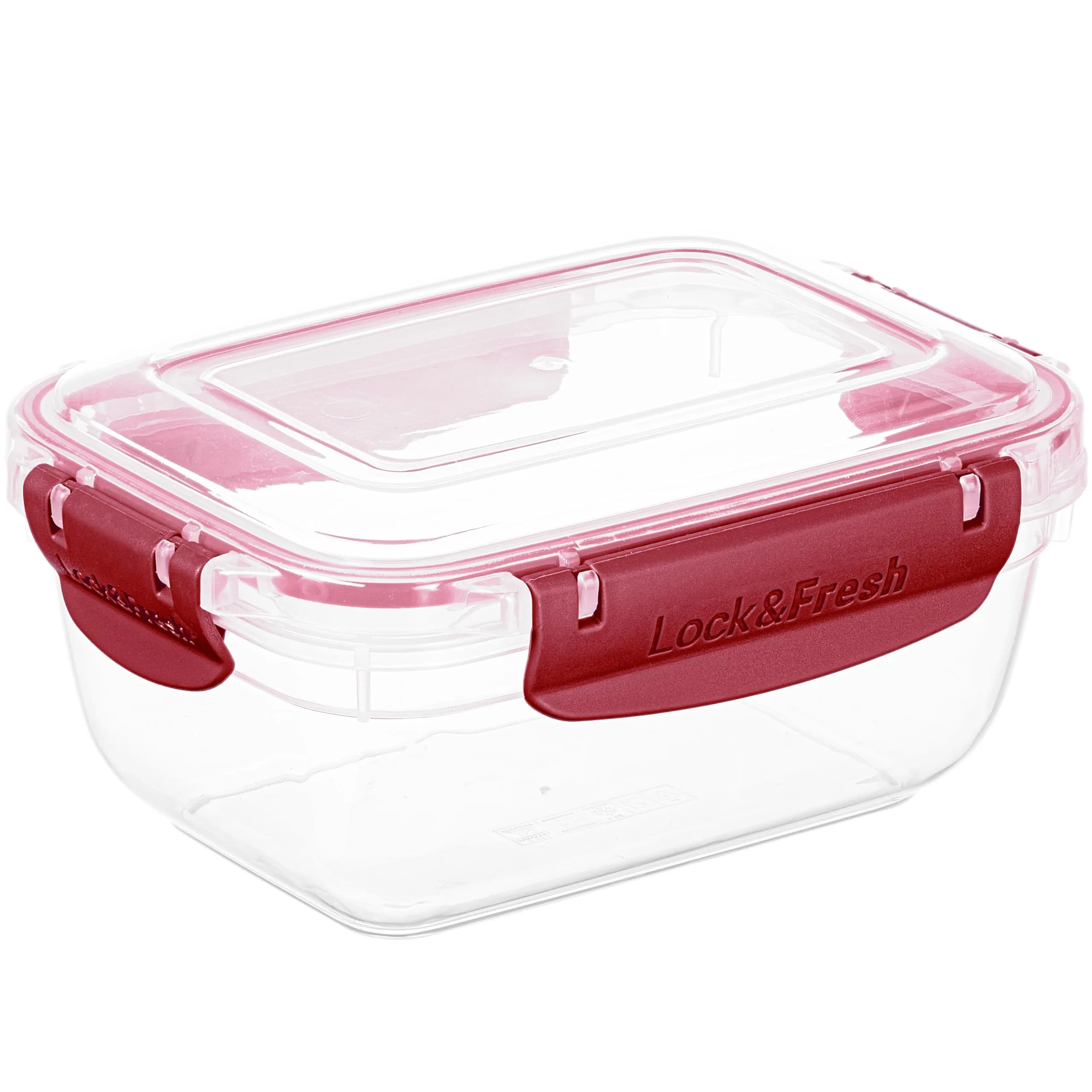 Superio Plastic Food Storage Container with Airtight Lid 27 oz | Leakproof, BPA Free, Stackable, Microwave & Freezer Safe - main product image