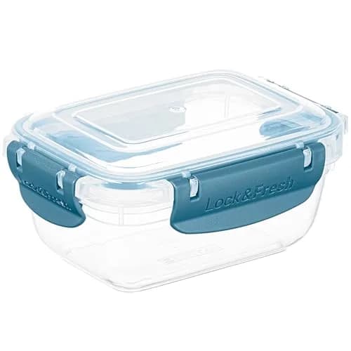 Superio Lock & Fresh Airtight Food Storage Container 13 oz | Leakproof & BPA-Free Kitchen Organizer thumbnail 1
