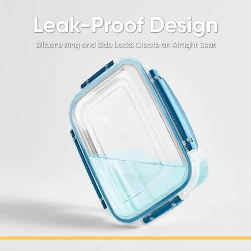 Superio Lock & Fresh Airtight Food Storage Container 13 oz | Leakproof & BPA-Free Kitchen Organizer thumbnail 3