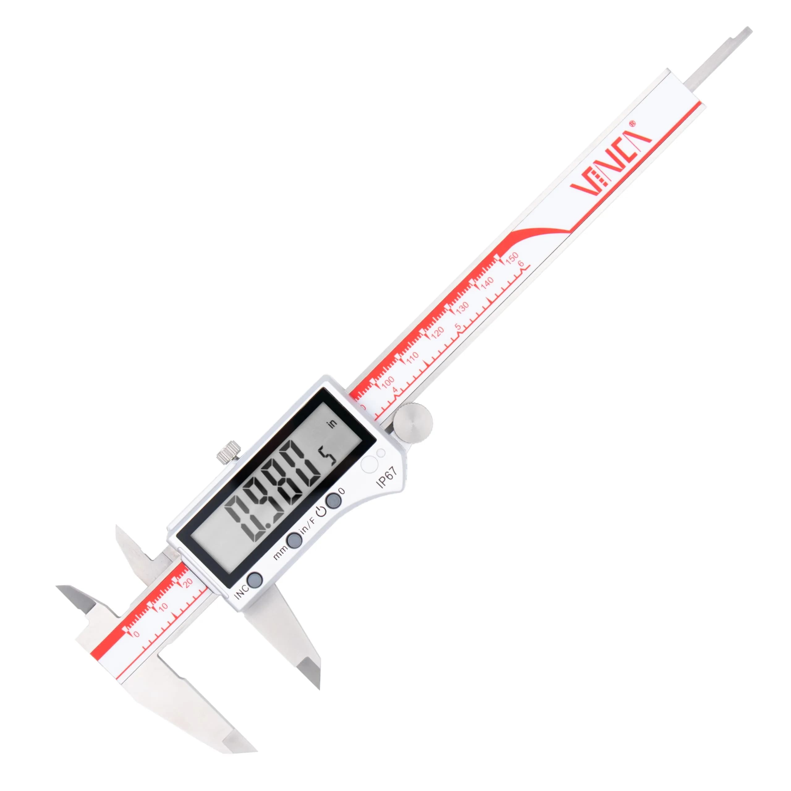 VINCA DIPA-0605 Digital Caliper 6 Inch (150mm) - IP67 Stainless Steel Precision Measurement - main product image