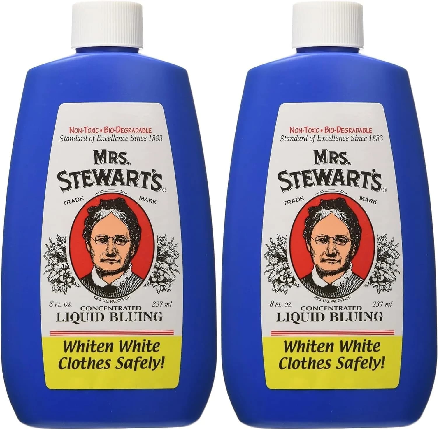 Mrs. Stewart's Concentrated Liquid Bluing 472ml (16 Fl Oz) | Whitens Whites Better Than Bleach - main product image