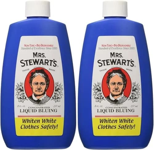Mrs. Stewart's Concentrated Liquid Bluing 472ml (16 Fl Oz) | Whitens Whites Better Than Bleach thumbnail 1