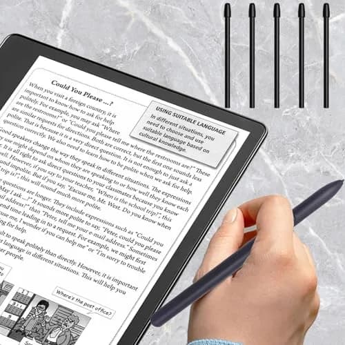 Mingxiong Replacement Pen Tips for Kindle Scribe 5 Pack | Smooth Writing, 4096 Pressure Levels thumbnail 5