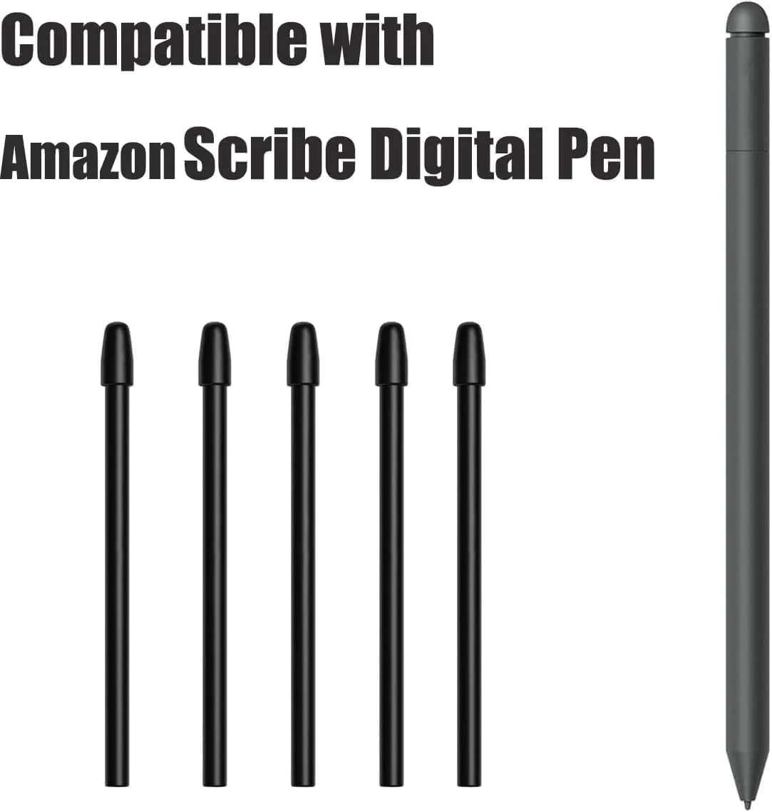Mingxiong Replacement Pen Tips for Kindle Scribe 5 Pack | Smooth Writing, 4096 Pressure Levels - view 2