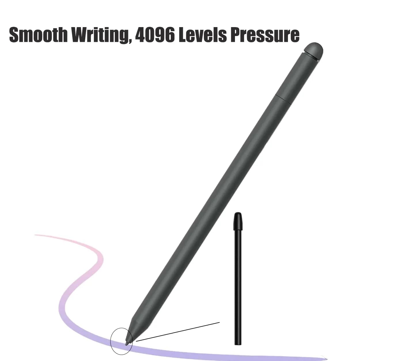 Mingxiong Replacement Pen Tips for Kindle Scribe 5 Pack | Smooth Writing, 4096 Pressure Levels - view 3