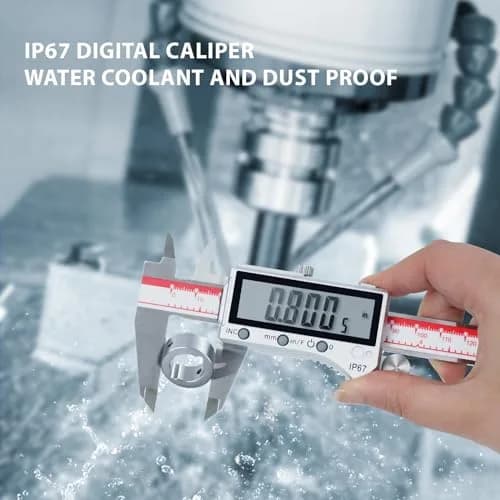 VINCA DIPA-0605B Bluetooth Digital Caliper 150mm (6 Inch) | IP67 Waterproof & Dustproof thumbnail 4