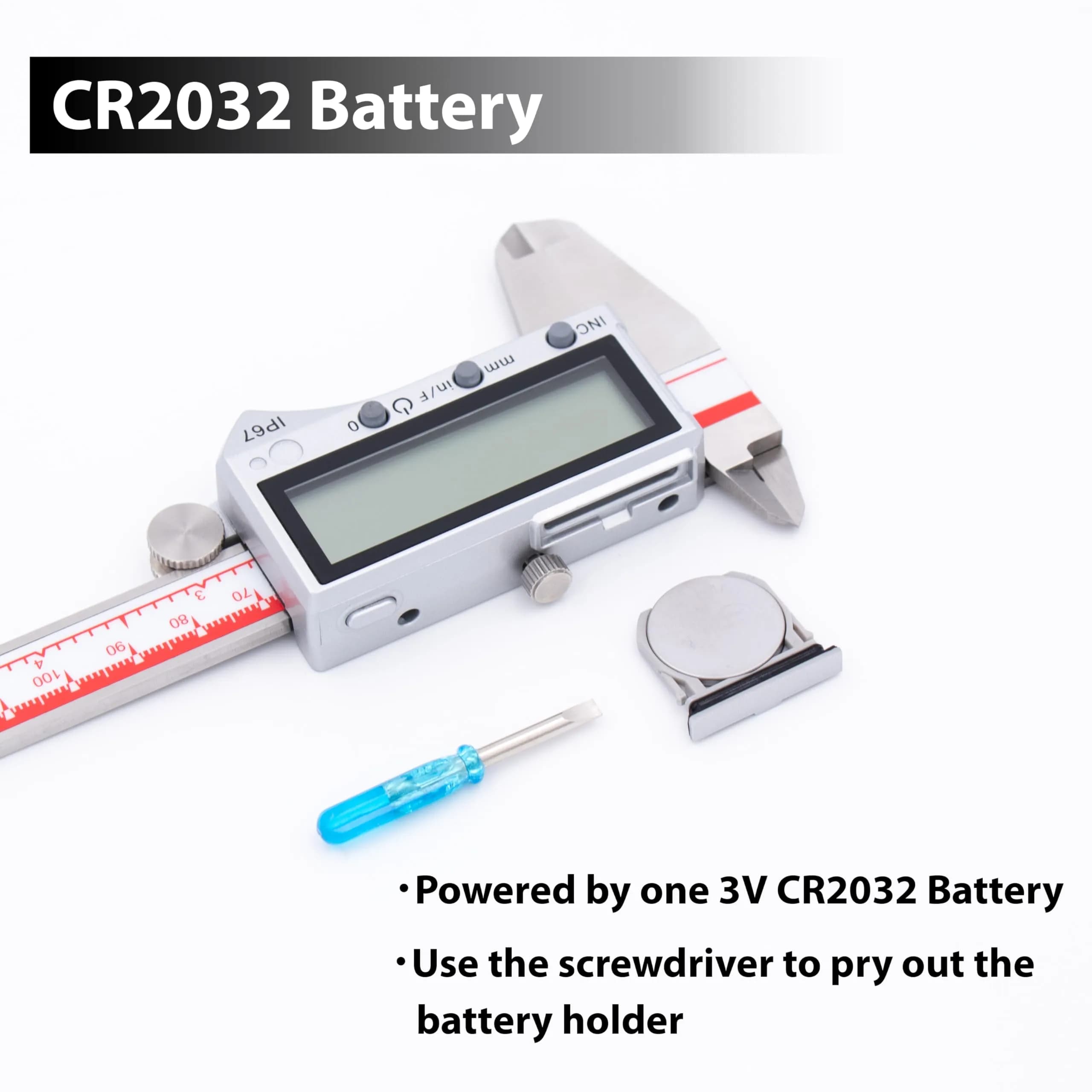 VINCA DIPA-0605B Bluetooth Digital Caliper 150mm (6 Inch) | IP67 Waterproof & Dustproof - view 7