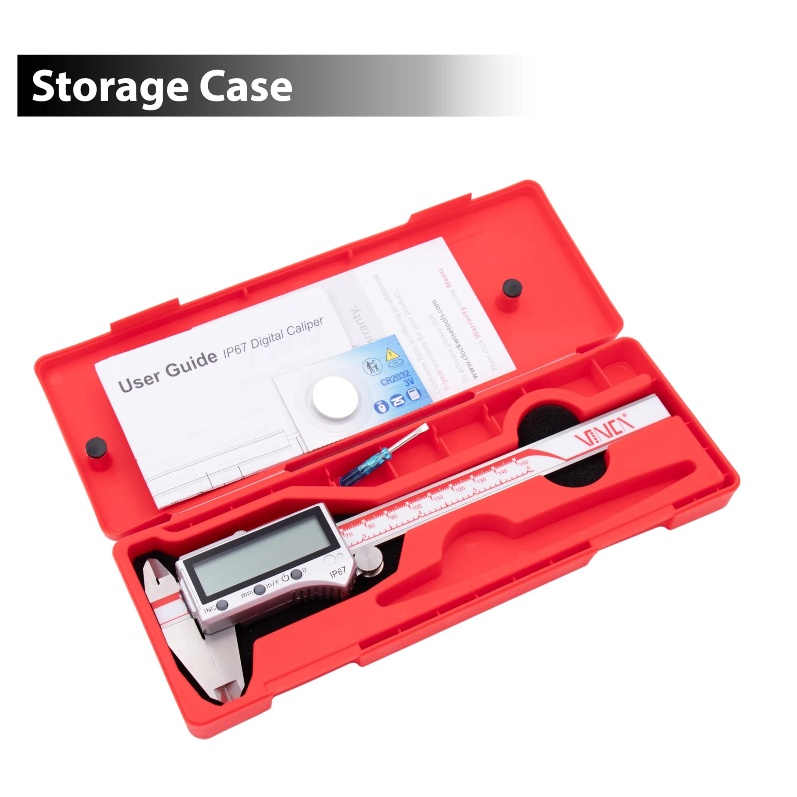 VINCA DIPA-0605B Bluetooth Digital Caliper 150mm (6 Inch) | IP67 Waterproof & Dustproof - view 9