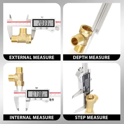 VINCA DIPA-0605B Bluetooth Digital Caliper 150mm (6 Inch) | IP67 Waterproof & Dustproof thumbnail 3