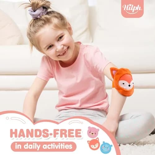 Hilph Kids Ice Packs, 3 Cute Animal Gel Packs with Washable Sleeve & Straps | Reusable Cold Compress for Boo Boos thumbnail 2