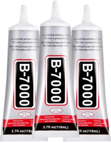 FITTDYHE B7000 Clear Adhesive Glue 330ml (2x110ml) | Multipurpose Gel for Jewelry, Crafts, Phone Repair thumbnail 1