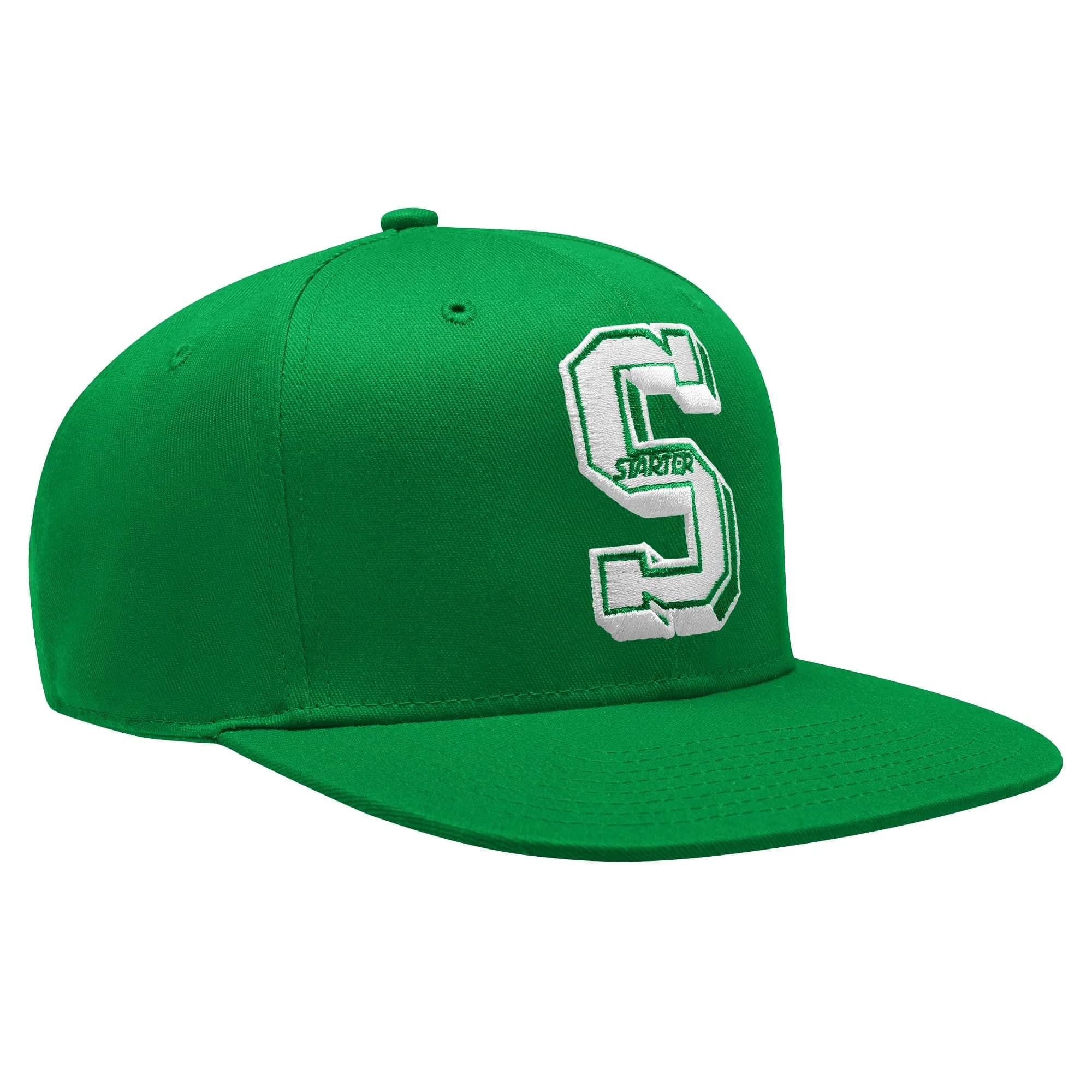 STARTER Men's Sportswear Hat, Green, One Size | Adjustable Embroidered Cap for Men