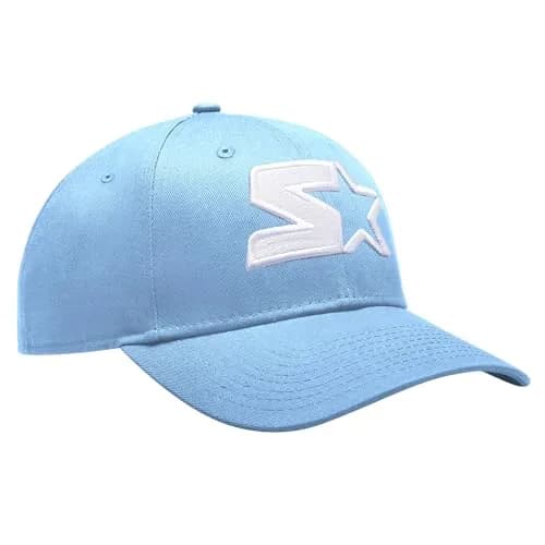 STARTER Men's Sportswear Hat, Light Blue, One Size | Adjustable Embroidered Cap thumbnail 1